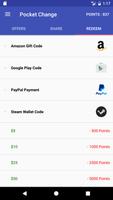 Pocket Change - Rewards App 截图 2