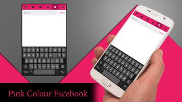 Pink Theme for Facebook تصوير الشاشة 2