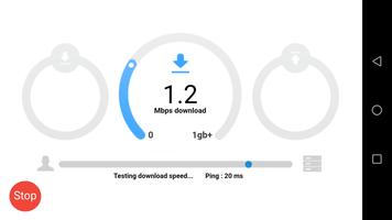 Internet Speed Test capture d'écran 1