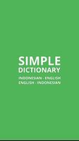 Dictionary: English-Indonesian Affiche