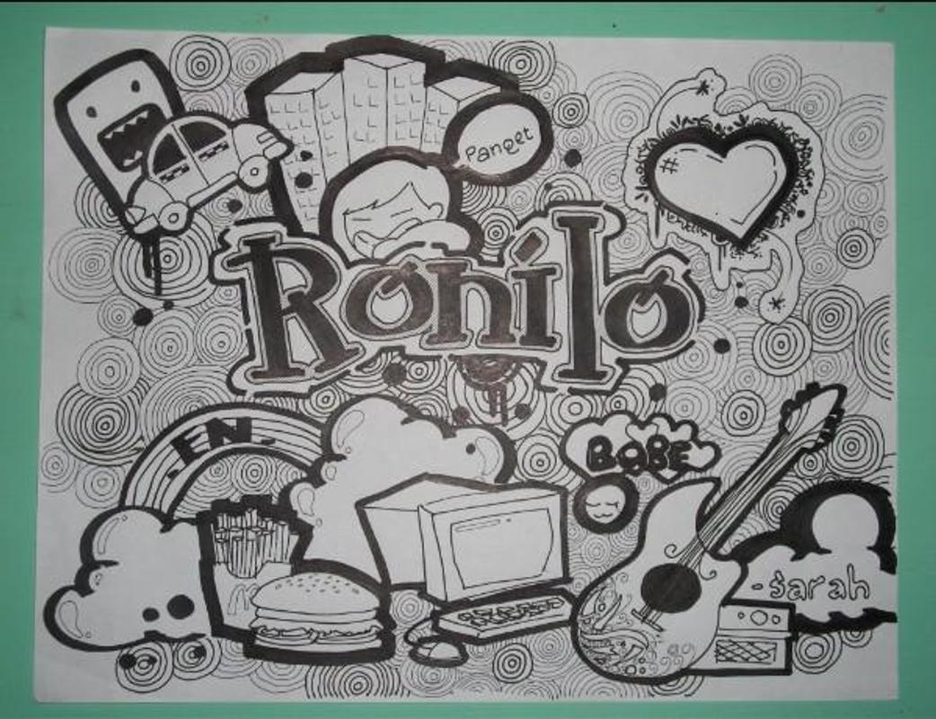 Doodle Art Simple Indonesia