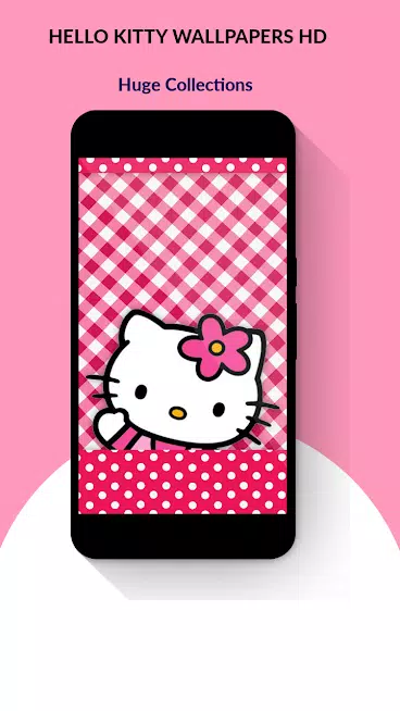 Hello Kitty background Wallpaper 4K, Pink background