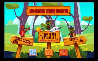 Red Rangers Zombie Shooter imagem de tela 2