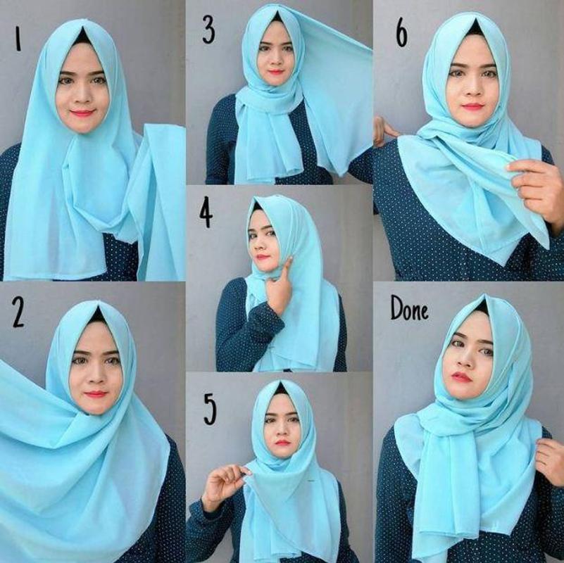  Simple  Hijab  Tutorial 2022 for Android APK Download