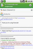 Simple Irc スクリーンショット 2