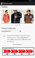 Simple Leather - Jaket Kulit poster