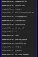 Simple plan full mp3 ภาพหน้าจอ 1