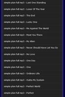 Simple plan full mp3 اسکرین شاٹ 2