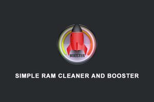 Simple Ram Cleaner and Booster Affiche
