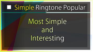 Simple Ringtone All Android poster