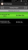 Simple TimeSheet syot layar 2