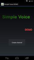 Poster SimpleVoice Demo