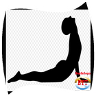 simple yoga workout icon