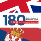 180 years UK - Serbia ikon