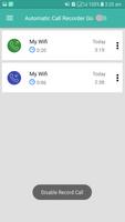 Automatic Call Recorder Go скриншот 1