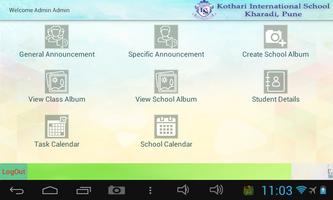 برنامه‌نما KIS School عکس از صفحه