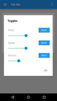 Tell Me - TextToSpeech Tasker ภาพหน้าจอ 1