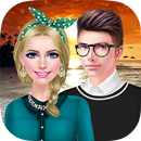 Date Night Salon: Sunset Trip APK