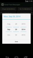 Email my Texts - Trial capture d'écran 1