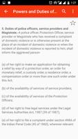 Domestic Violence Act, 2005 capture d'écran 3