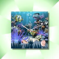 Coral Reef Aqua WatchFace Live screenshot 1
