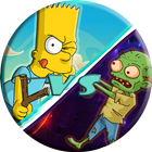 zombie vs simpson, steel, power & escape آئیکن