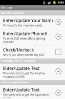 SIM Replacement Notifier screenshot 1