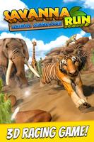 Savanna Run - Animal Simulator-poster