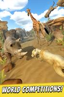 لعبة السافانا الحيوان محاكي تصوير الشاشة 1