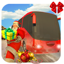 Xe đưa đón Santa Offroad Gift Sim 2018 APK