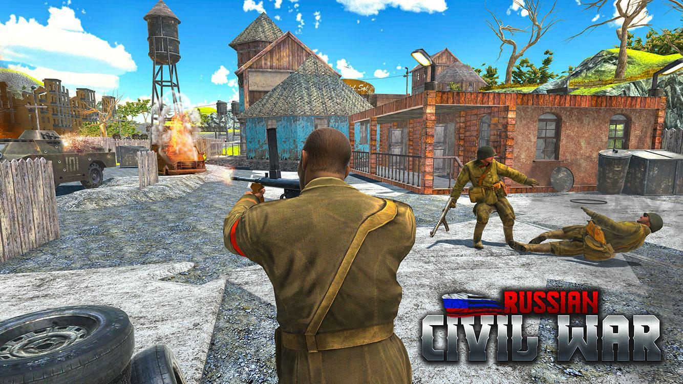 Android Icin Russian Army Civil War Battlegrounds Survival Game