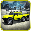 Offroad 6x6 Truck Snow Driving