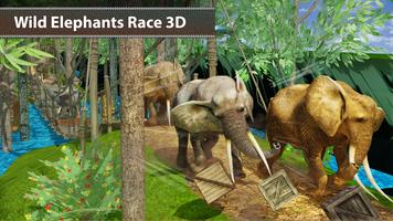 Elephant Simulator Wild Racing Affiche