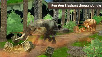 Elephant Simulator Wild Racing capture d'écran 1