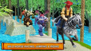 Stable Horse Run Temple Escape 포스터