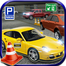 城購物中心停車場的出租車3D是最好的停車場3D遊戲 APK