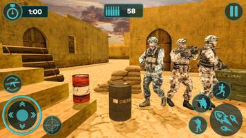 Special Forces Army Strike: Commando Attack Game capture d'écran 2