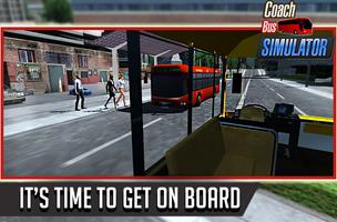 coach bus simulator driving syot layar 1