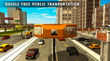Gyroscopic Bus Driving Public Transport Service 포스터