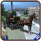 horse carriage transport 2017 아이콘