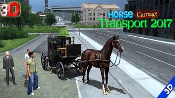 horse carriage transport 2017 poster