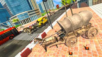 Horse Carriage Parking Game capture d'écran 1