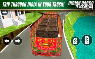 Indian Cargo Truck Driver Simulator captura de pantalla 3