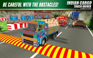 Indian Cargo Truck Driver Simulator captura de pantalla 2