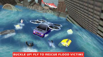 Lifesaving Rescue Duty: Flood Relief Boat Driving capture d'écran 3