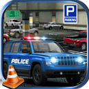 rooftop police car parking 3D APK