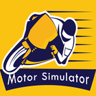 ikon Simulator Sepeda Motor