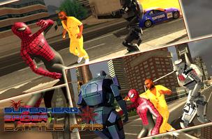 superhero spider battle war screenshot 2