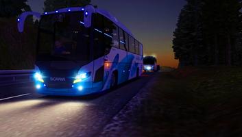 Bus simulator lintas Jawa Ekran Görüntüsü 3