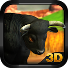 Angry Bull Fighting Game - Jungle Adventures 🐂 icône